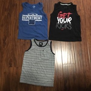 Boys tank tops size S 5/6